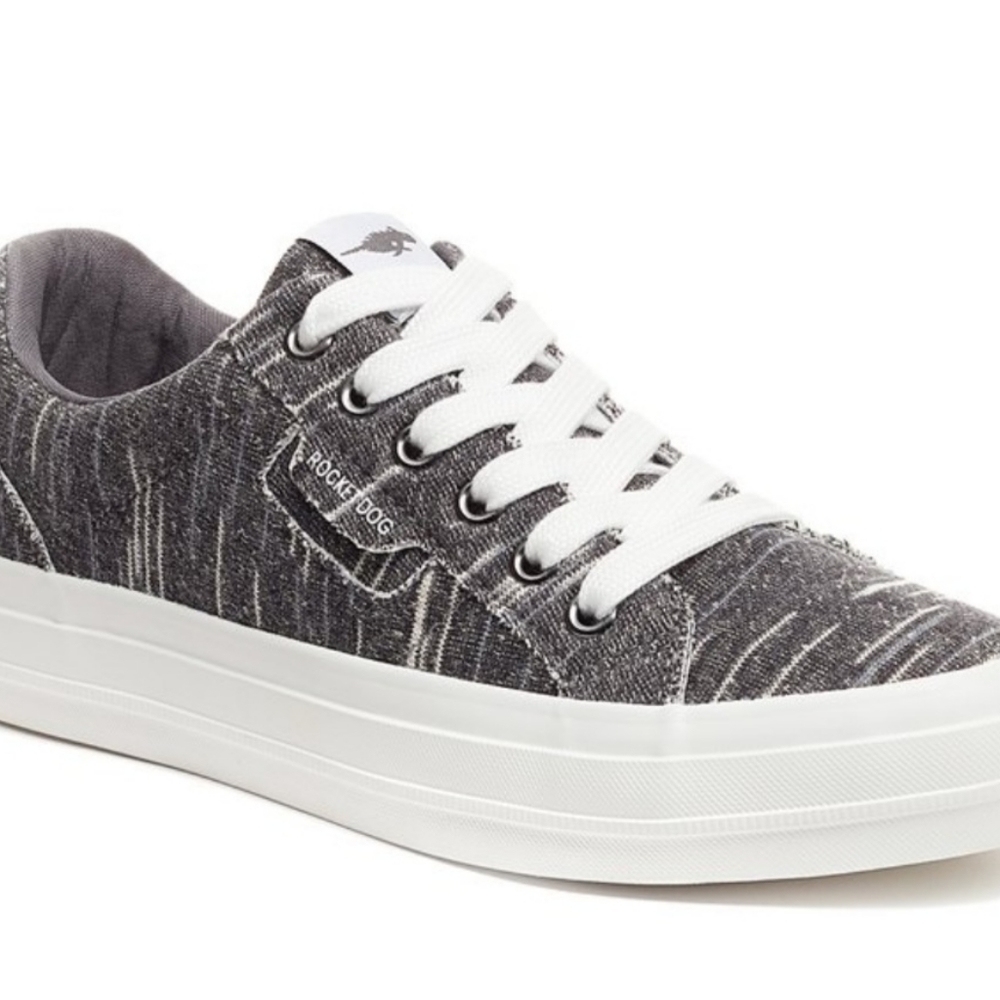 Canvas *Rocket Dog* Gray Sneaker 8.5M Women's NWT